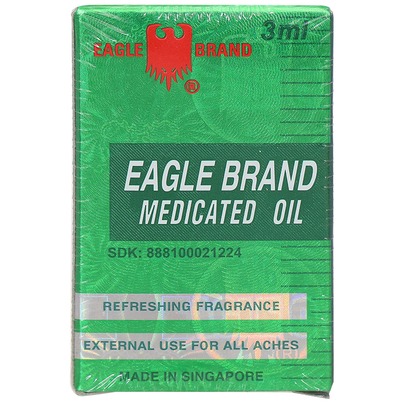 Dầu gió xanh Con Ó chai 24ml - 22